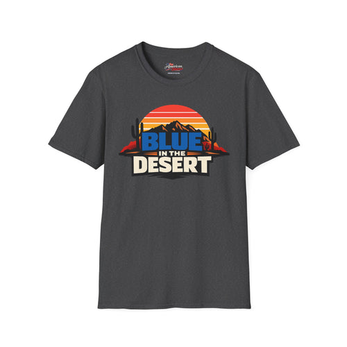 Arizona Blue in the Desert Unisex Softstyle T Shirt Blue 2026