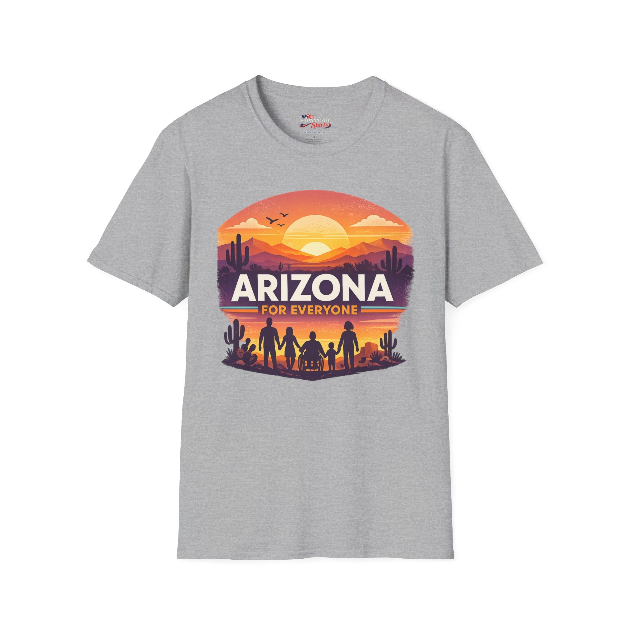 Arizona For Everyone Unisex Softstyle T-Shirt Blue 2026