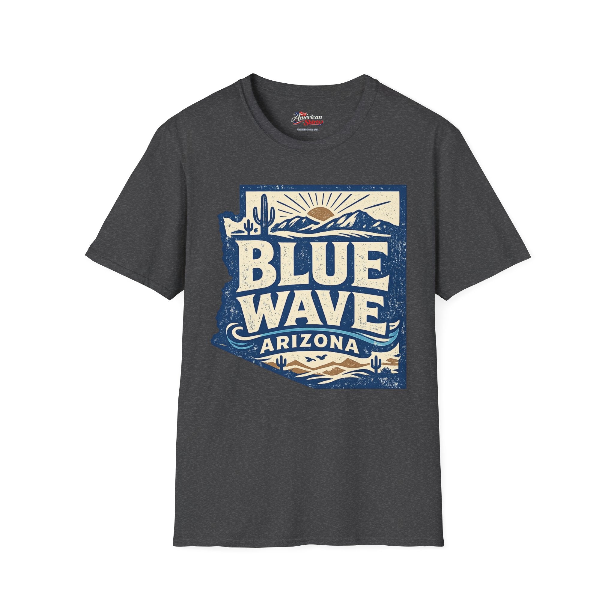 Arizona Blue Wave Unisex Softstyle T Shirt Blue 2026