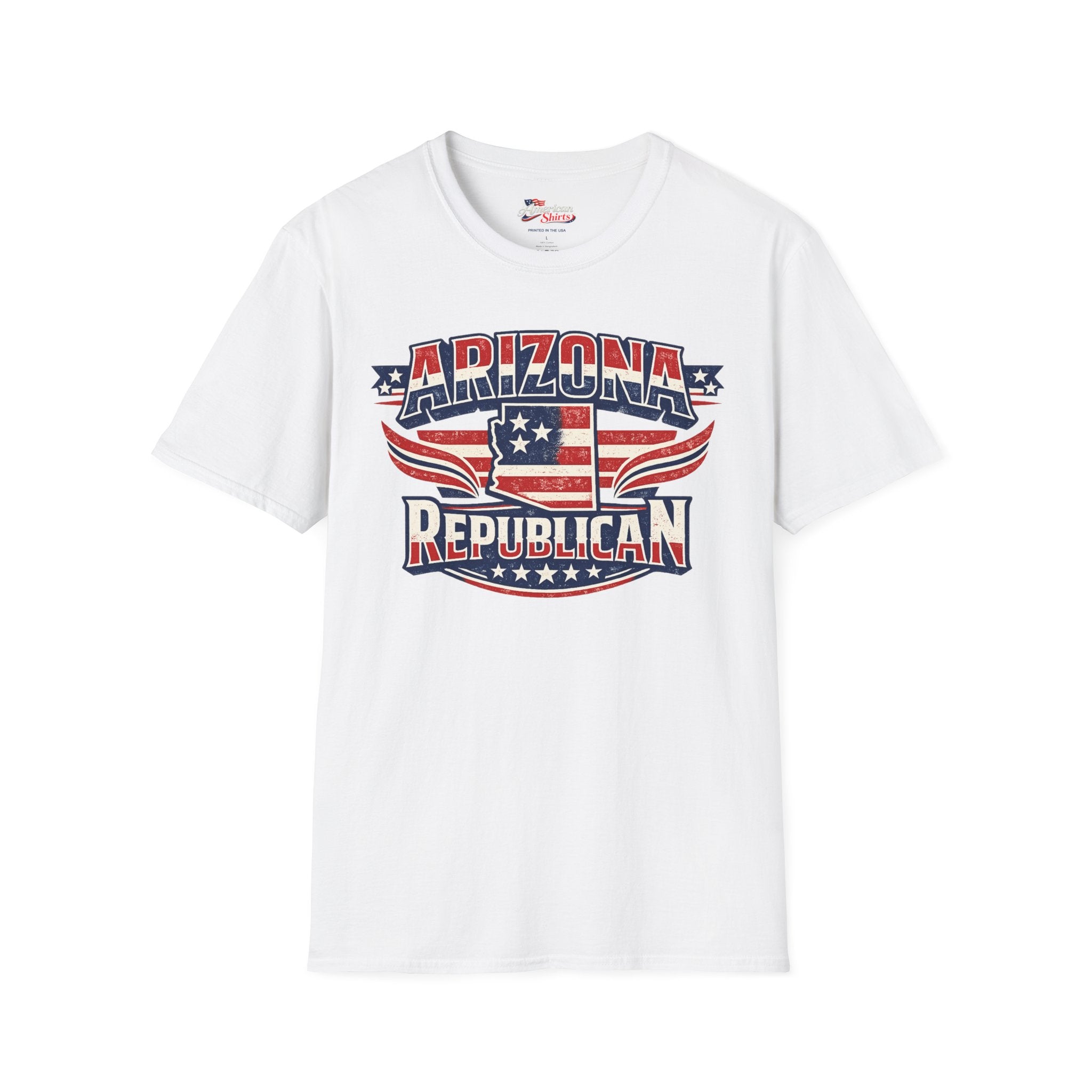 Arizona Republican Unisex Softstyle T Shirt Red 2026