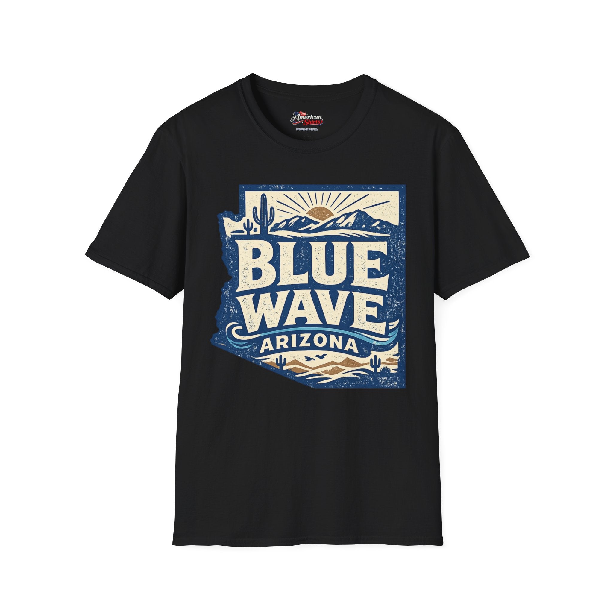 Arizona Blue Wave Unisex Softstyle T Shirt Blue 2026