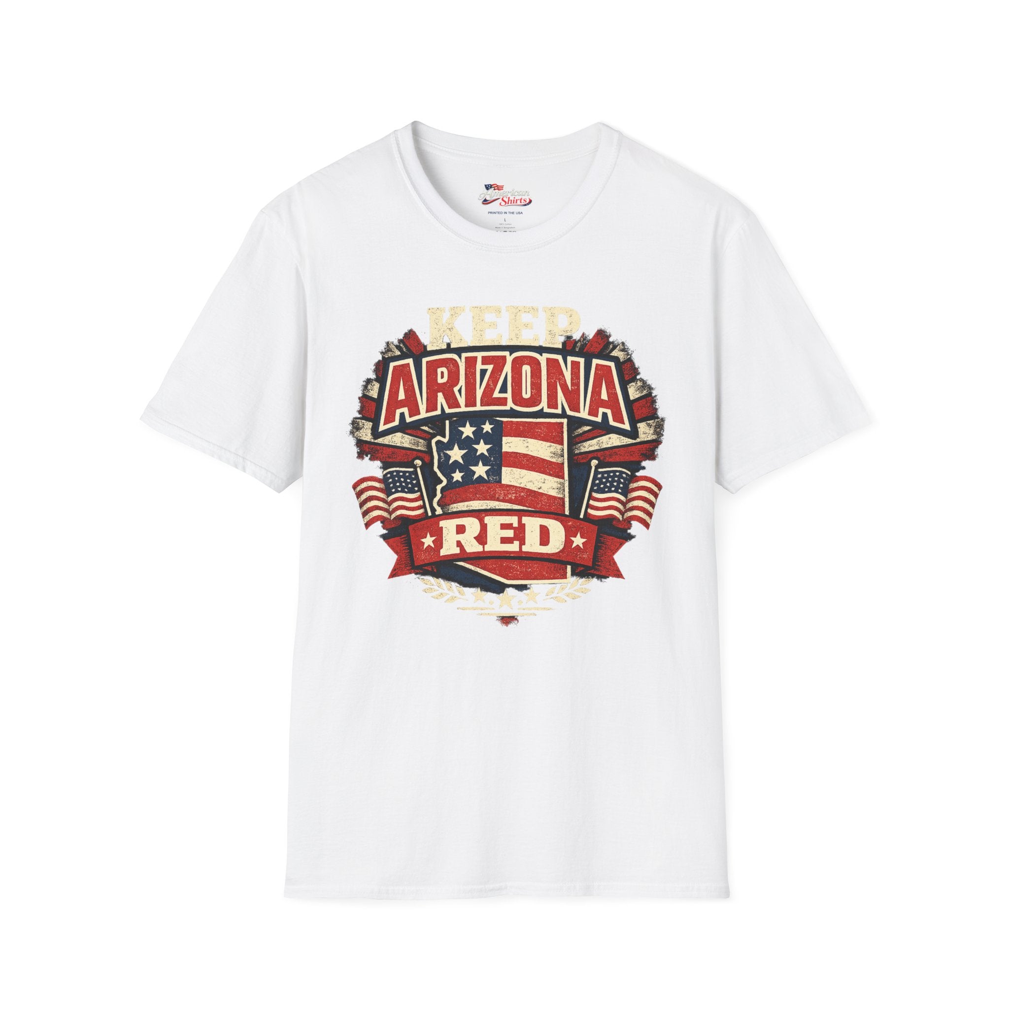 Keep Arizona Red Unisex Softstyle T-Shirt Red 2026