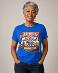 Arizona Democrats Running Club Unisex Softstyle T-Shirt Blue 2026