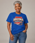 Vintage Arizona Democratic Club Unisex Softstyle T-Shirt Blue 2026