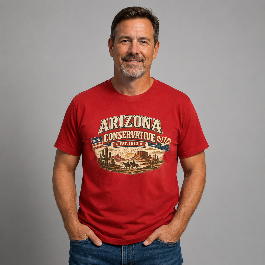Arizona Conservative Unisex Softstyle T Shirt Red 2026