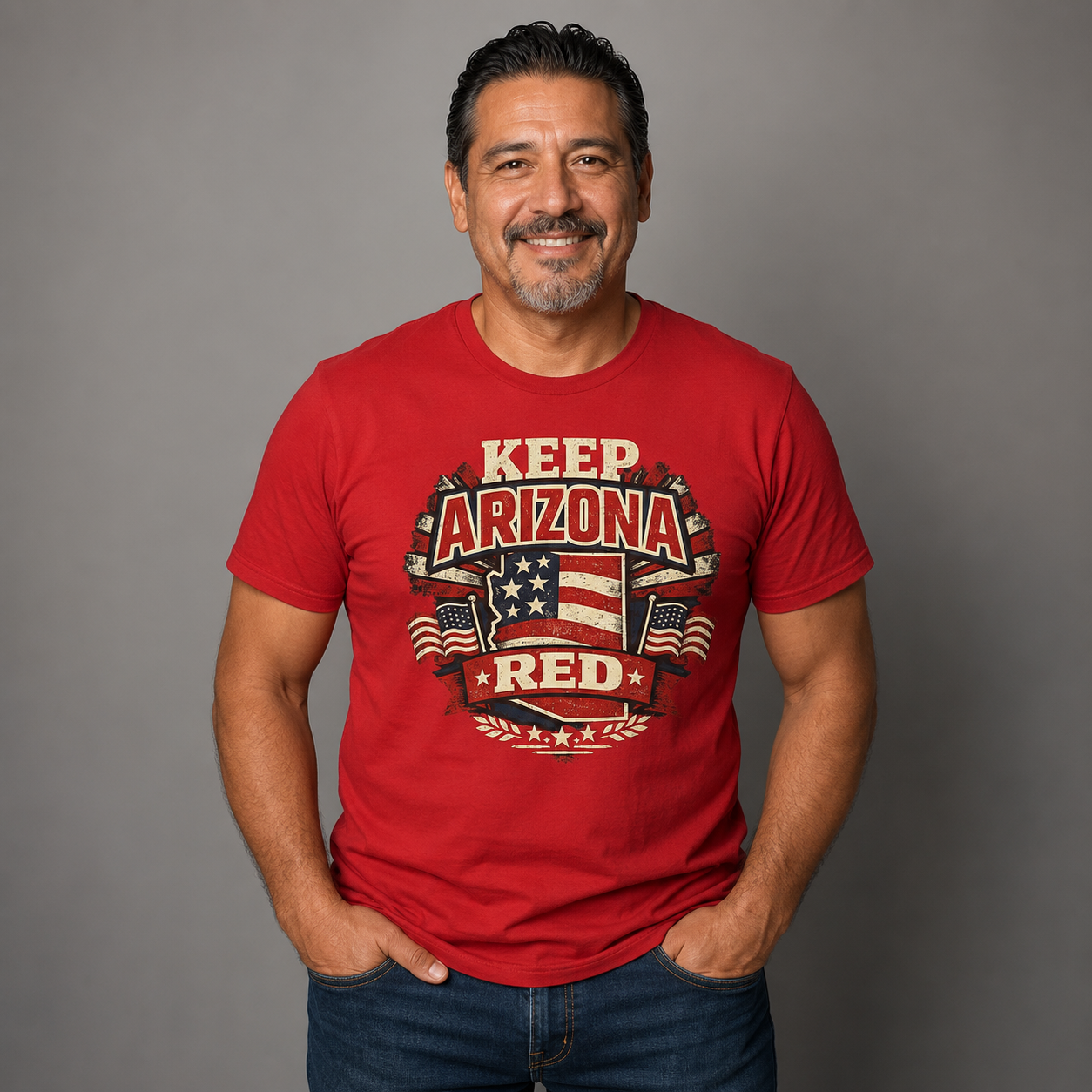 Keep Arizona Red Unisex Softstyle T-Shirt Red 2026