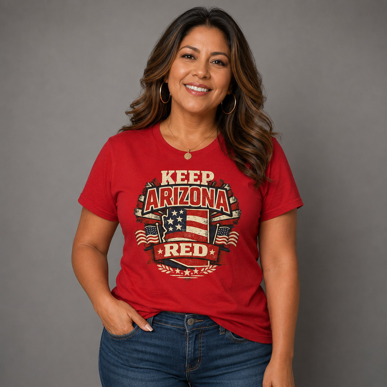 Keep Arizona Red Unisex Softstyle T-Shirt Red 2026
