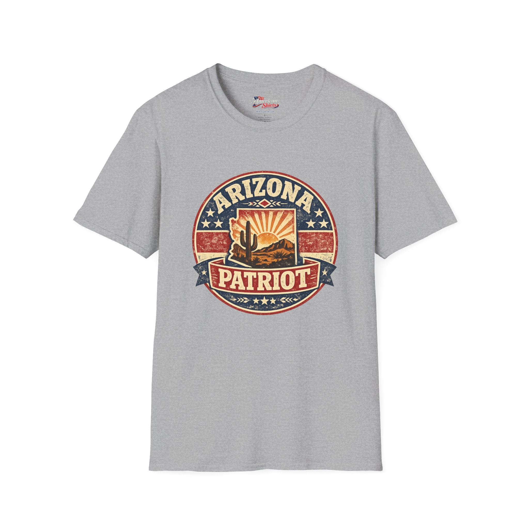 Arizona Patriot Unisex Softstyle T-Shirt Red 2026