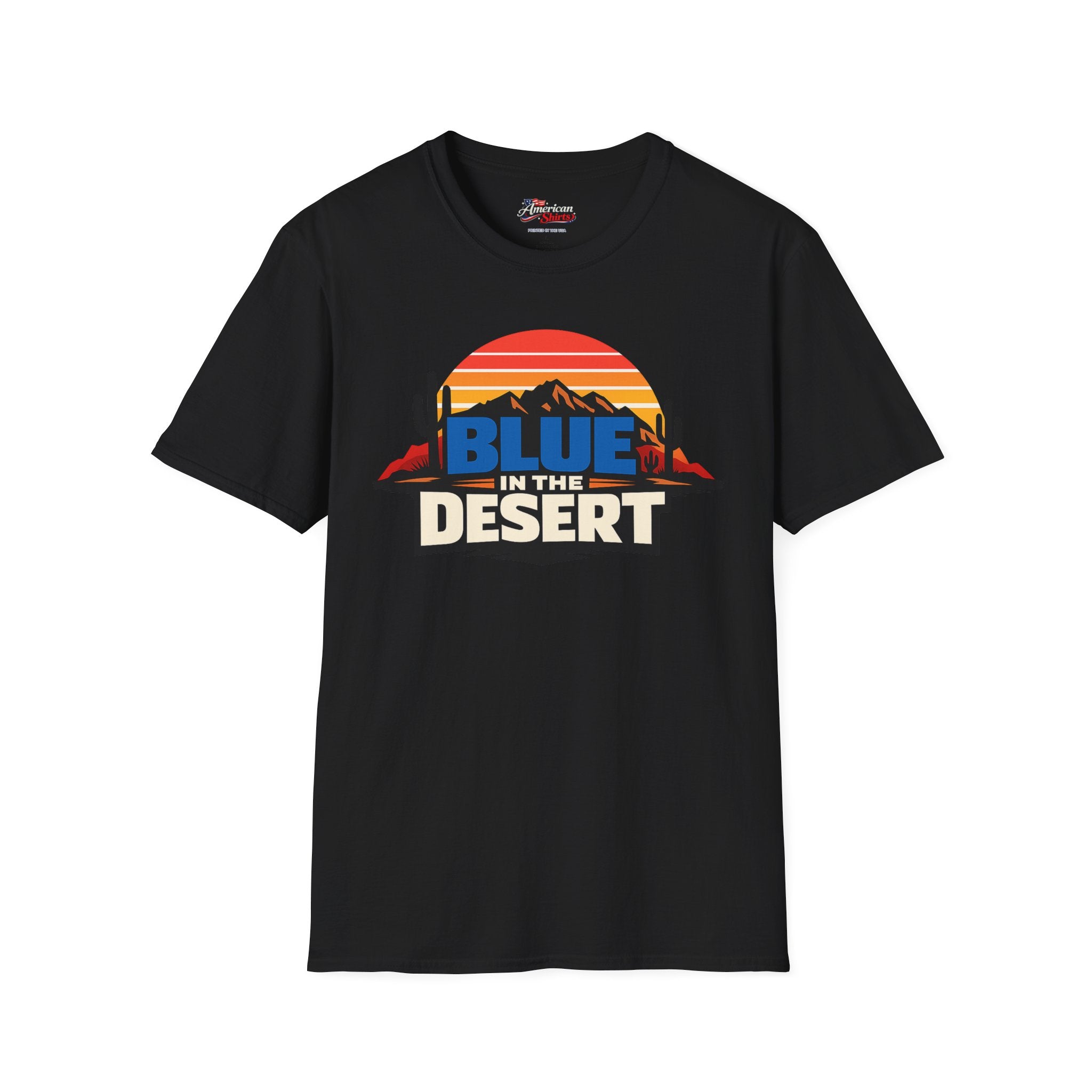 Arizona Blue in the Desert Unisex Softstyle T Shirt Blue 2026