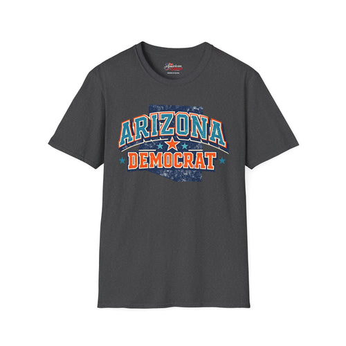 Arizona Democrat Unisex Softstyle T-Shirt Blue 2026