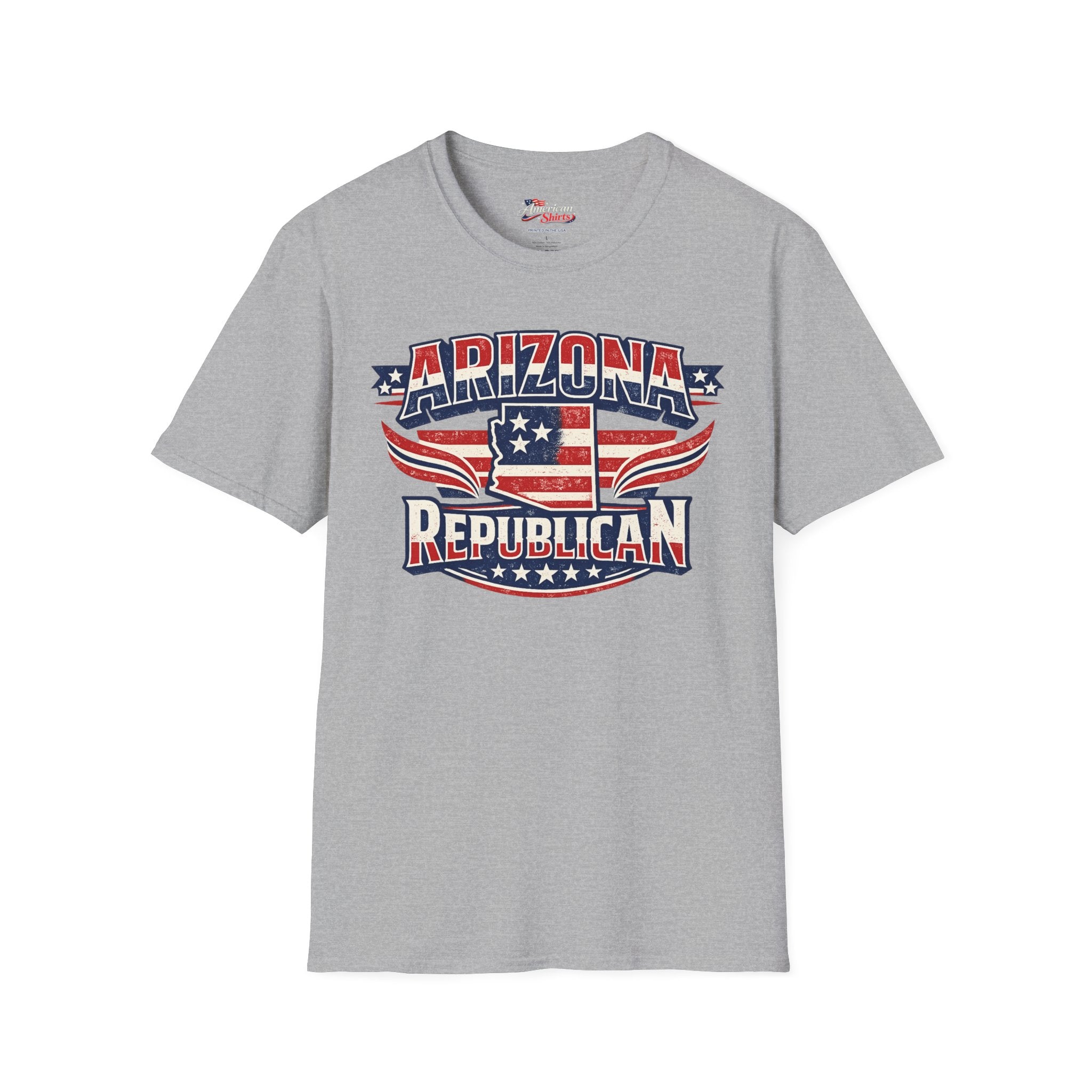 Arizona Republican Unisex Softstyle T Shirt Red 2026