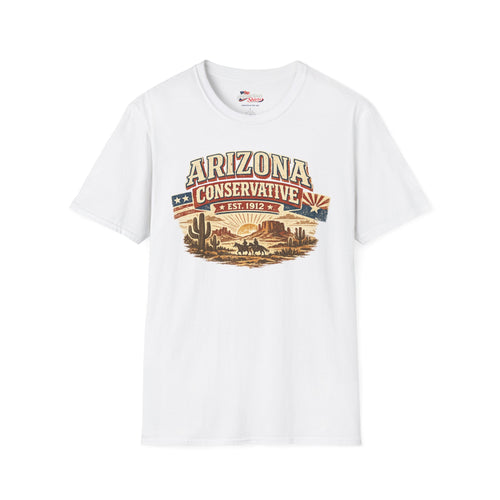 Arizona Conservative Unisex Softstyle T Shirt Red 2026